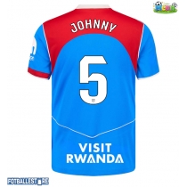 Atletico Madrid Johnny Cardoso #5 Tredjedrakt 2025-26 Kortermet